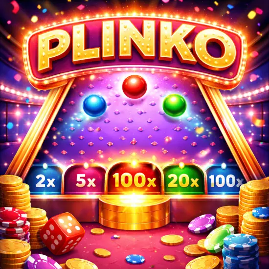 Play and win with Plinko