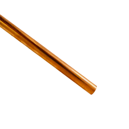 Straight Copper Smoothie Straw – smooth finish