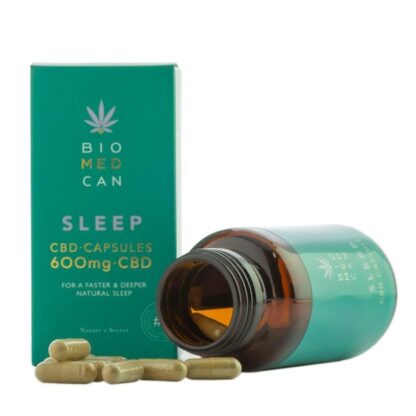 Rich results on Google's SERP when searching for 'Biomedcan CBD Sleep Capsules'